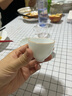 景德镇陶瓷家用甜白薄胎喝茶杯单个纯色主人杯品茗杯功夫茶具套装送礼 甜白若淀单杯 实拍图