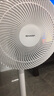 夏普SHARP空气循环扇电风扇家用落地扇直流轻音台地两用新款智能语音落地扇离子群净化除菌轻音 语音PJ-CD202A，330×910×330 实拍图