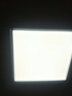 锡光led工程格栅灯集成吊顶灯平板灯嵌入式办公室面板灯盘天花灯矿棉 铝材烤漆白框450*450 38W旗舰型 实拍图