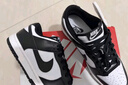 NIKE耐克DUNK LOW(GS)中大童运动鞋女鞋春夏黑白熊猫CW1590-100 36.5 实拍图