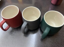 圣朗尼（SHENGLANGNI） 现代简约马克杯纯色 莫兰迪陶瓷咖啡杯大容量牛奶杯情侣杯北欧风 莫兰迪杯-红 晒单实拍图