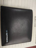 七匹狼男士头层牛皮钱包短款票夹真皮卡包新年礼物男生送男友生日礼物 简约彩印横款-黑色 实拍图