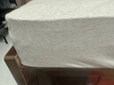 MUJI 棉天竺 床垫罩 床笠 床上用品纯棉全棉 混米色 双人床用150*200*18～28cm用 实拍图