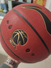 李宁（LI-NING）篮球CBA职业联赛室内外训练比赛篮球吸湿PU耐磨耐打6号女子篮球 实拍图