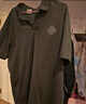 杰克·琼斯（JACK&JONES）男装25年精致虎头刺绣凉感短袖polo衫男士夏季商务半袖翻领T恤 黑砂色E44 2XL 190 实拍图