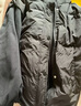 雪中飞女士羽绒服冬季连帽保暖防寒防风潮流时尚纯色简约百搭羽绒衣外套 黑色 XL (170) 实拍图