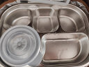 京东京造 316不锈钢饭盒学生上班族餐盒5格1.5L 配汤碗+收纳包+餐具 晒单实拍图