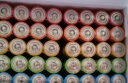 米家7号碱性电池 40粒 高性价比 彩虹色外观 大数量包装 实拍图