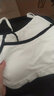 怡淑涵内衣女学生高中少女18-19岁纯棉发育期少女初中生运动防震文胸 2件装【黑色+白色】 均码 【80-130斤】 实拍图