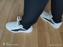 李宁板鞋男鞋2025秋季新款白色鞋子潮流低帮耐磨运动小白鞋正品休闲鞋 创意LOGO黑白 42 (265mm) 实拍图