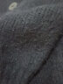 La Chapelle针织衫女春秋季2023新款毛绒开衫女短款长袖大扣针织毛衣纯色外套 黑色 L(105~115斤) 晒单实拍图