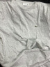 LACOSTE法国鳄鱼男装易打理舒适纯色休闲圆领短袖T恤|TH6709 001/白色 05/L 实拍图