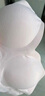 ROVO孕妇哺乳内衣无痕舒适亲肤喂奶内衣聚拢怀孕期专用文胸罩 轻雾粉 M 实拍图