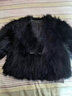 傲列万年五代整皮狐狸毛皮草外套女装短款冬上新网红同款显瘦时尚外套 黑色 S 实拍图