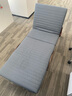 欧莱特曼（oulaiteman）折叠床棕垫午休床可拆洗升降扶手可选办公室午休午睡陪护乳胶床 【海绵款】灰色-固定把手 70x192cm 实拍图