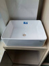 INVIIL 台上盆方形陶瓷洗脸盆洗面盆洗手盆家用大小尺寸 CP4938+黑旋转龙头+全套配件 实拍图