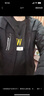 写璇（XIEXUAN）长袖t恤男士衣服男装秋衣潮流秋装上衣春秋冬季圆领卫衣打底长袖 【两件装】061深灰色＋061黑色 XL 【建议120-135斤】 实拍图