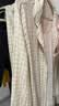 眠岛格子睡衣情侣春秋长袖双层纯棉纱布女士夏天薄款ins家居服套装 女款米格 2XL 实拍图