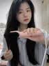 扬子直发梳负离子养发护发迷你直卷两用直发梳造型内扣顺发电梳子高颅顶不伤发夹板卷发梳 粉色【陶瓷釉/负离子双重护发+持久定型】 实拍图