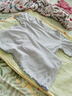 顶瓜瓜睡裙女纯棉春夏舒适短袖可外穿睡衣家居服女23337 卷舒蓝 160  实拍图
