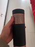 RSRDDY高端品牌紫砂内胆保温杯双层真空带手柄泡茶水杯商务办公礼品 直身杯 401-500ml 实拍图