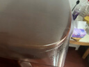 钟爱一生桌垫透明桌面垫餐桌布防水防油PVC软玻璃茶几垫水晶板台面垫抗菌 【1.5mm足厚】真无味真防油 磨砂 90*150cm 实拍图