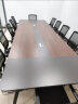 创圣简约现代会议桌长桌条桌小型办公桌工作台办公会客培训会议室桌椅 晒单实拍图