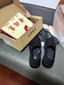 布瑞京春季男单鞋老北京布鞋透气布面中老年软底老人鞋黑色干活开车男鞋 黑色 38 (240mm) 实拍图