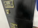 虎牌保险柜家用小型床头保险箱办公财务专用 密码指纹WIFI远程全钢防盗可入墙固定入衣柜保管箱 1.2米高 双门（可选黑色/咖色） 密码款(密码+钥匙) 实拍图