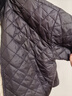 森马（Semir）棉服女灯芯绒翻领菱形格复古2024冬三防宽松轻薄棉衣109724112007 实拍图