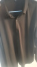 皮尔卡丹（pierre cardin）【5万+已加购】衬衫男士长袖免烫抗皱高弹力中年冰丝商务休闲衬衣 黑色 56/185/3XL 【建议155-170斤】 实拍图