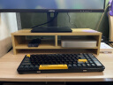 美家生活电脑桌增高架显示器支架便携桌面屏幕托架办公室键盘收纳架子双层 晒单实拍图