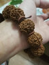 弥刻尼泊尔满肉五六七瓣矮桩大金刚菩提子手串男士文玩佛珠深度清理 六瓣爆肉大金刚21mm12颗 实拍图