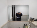 摩霄 智能镜酒店卫生间化妆镜触摸屏防雾卫浴镜600*800mm两键三色时间 实拍图