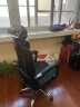 舒客艺家 电脑椅 办公椅子电竞椅家用人体工学网布椅主播椅子 靠背椅 转椅 黑色可躺+搁脚 实拍图