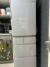 松下（Panasonic）435升    自动制冰 智能WIFI  手机智控 纳诺怡X净味 自动制冰  变频风冷无霜多门冰箱 NR-TE43AXB-W 晶莹白 实拍图