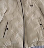 风尚锦绣羽绒服男士短款轻薄外套冬季新款轻便袄子中青年保暖防寒立领外套 白色 XL (116斤-135斤) 实拍图