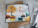铃桐免打孔电表箱墙壁装饰画现代简约配电盒遮挡挂画电闸配电箱壁画 款式2 [50*40]掀盖式可容纳42*32 实拍图