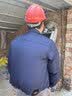 金薇朵36V降温空调服男款制冷带四个风扇的衣服工人防暑工地工作服夏季 2风扇宝蓝2件+36V挂腰大电池1套【3C认证】 L 【110-125斤】顺丰极速达 实拍图