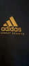 阿迪达斯 （adidas）短袖男夏季运动休闲透气半袖健身跑步男款T恤 黑/金 2XL  实拍图