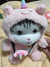 赟娅可爱猫咪玩偶睡觉抱公仔床上小猫仿真礼物变身猫咪女友朋友生日礼 变身独角兽喵喵-30厘米 实拍图