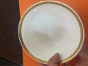 KAROSA CLASSIC碗盘碟餐具套欧式家用高端骨瓷浮雕金陶瓷面碗盘子乔迁送礼组合 6英寸面碗【塞弗尔金色】1头 晒单实拍图