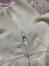 MARC&JANIE马克珍妮春秋装女童木耳边翻领弹力针织打底衫T恤231328 晒单实拍图