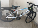 凤凰（Phoenix）凤凰自行车成人男新款山地车变速越野骑行车12岁到18岁青少年单车 钢架【全轴承/超省力】辐条轮黑蓝 26寸24速【身高158-188cm】 实拍图