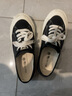 飞跃（Feiyue）官方帆布鞋男鞋女鞋低帮百搭厚底舒适休闲鞋子情侣款透气运动板鞋 黑色 42 实拍图