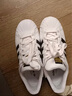 阿迪达斯三叶草小白鞋金标贝壳头经典男女小童板鞋运动鞋EF4838 实拍图