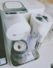 Nespresso奈斯派索 胶囊咖啡机套装 进口全自动奶沫一体 内含100颗咖啡胶囊nes咖啡机 F121磨砂白及花样大师10条装 实拍图