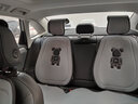卓诗图新款大众polo朗逸宝来迈腾探歌速腾汽车座套半包四季通用坐垫 雅致灰五座标准板 实拍图