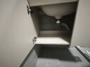 九牧（JOMOO）浴室柜 陶瓷一体盆抗菌洗脸盆柜组合 淡藕色70cm A2721-14AK-1 晒单实拍图