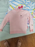 多妙屋女童毛衣儿童针织线衣中大童秋装薄款洋气新款春秋宝宝打底衫上衣 【加绒】樱桃粉66203 110CM 实拍图